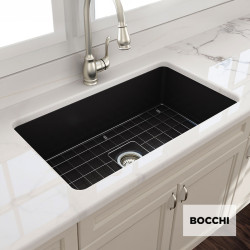 Inset - Undermount Porcelain Kitchen Sink 81x48 Bocchi